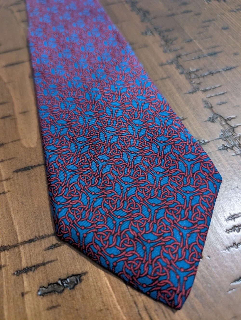 VTG- Hermes 100% Silk Tie